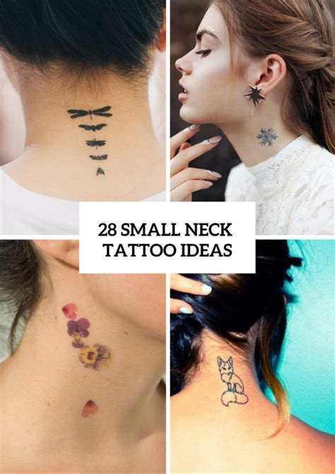 feminine womens front neck tattoos|26 Neck Tattoo Ideas for Women, From Simple to Statement